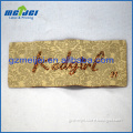 metallic thread woven label in China